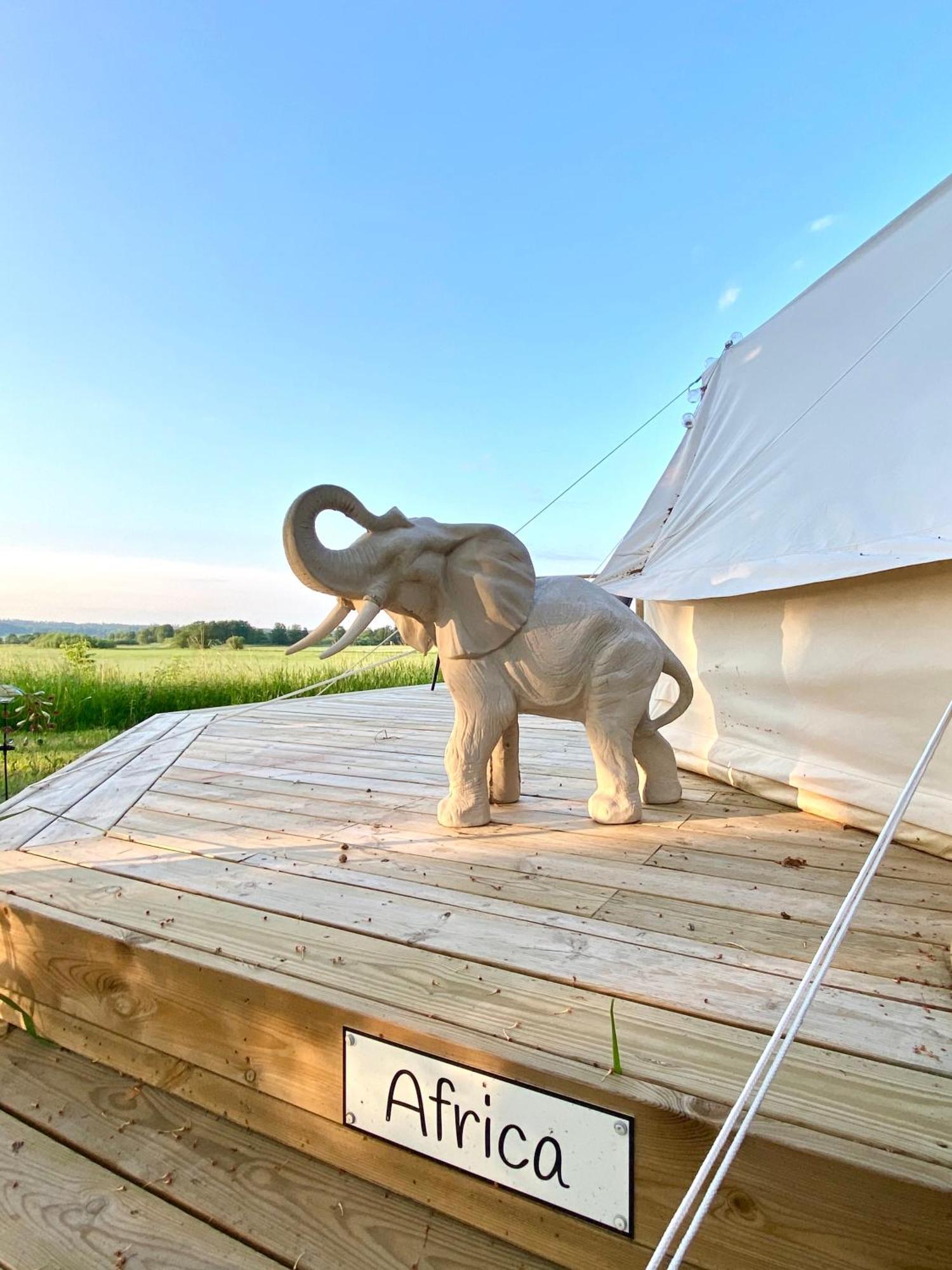 Soerby Glamping Hotel Klockrike Kültér fotó