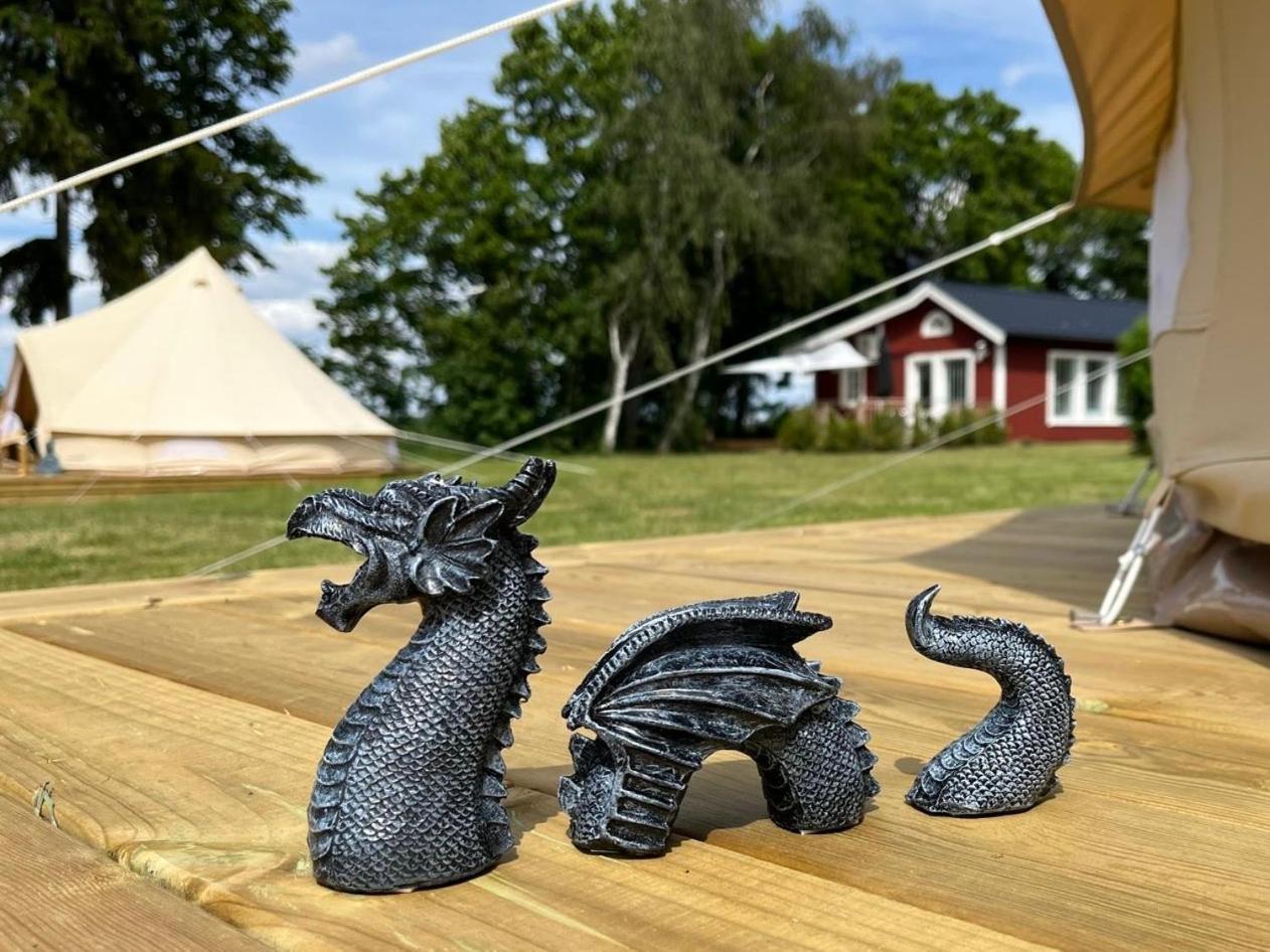 Soerby Glamping Hotel Klockrike Kültér fotó