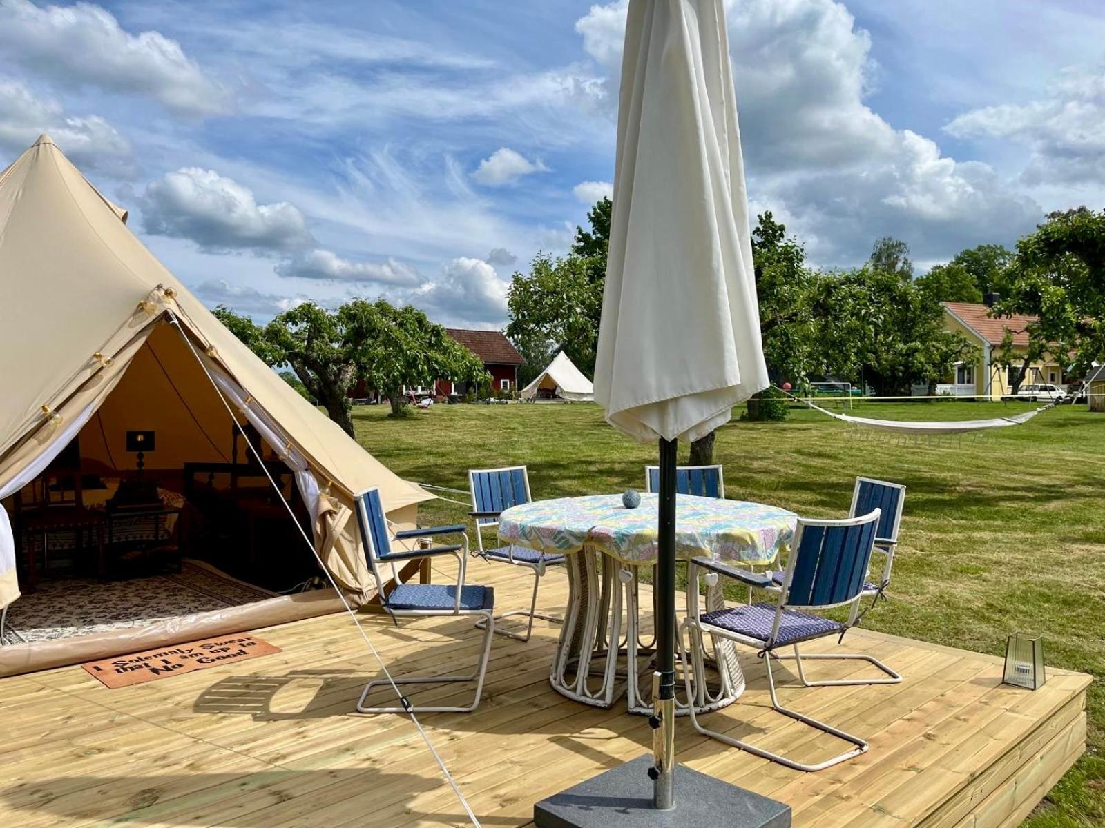 Soerby Glamping Hotel Klockrike Kültér fotó