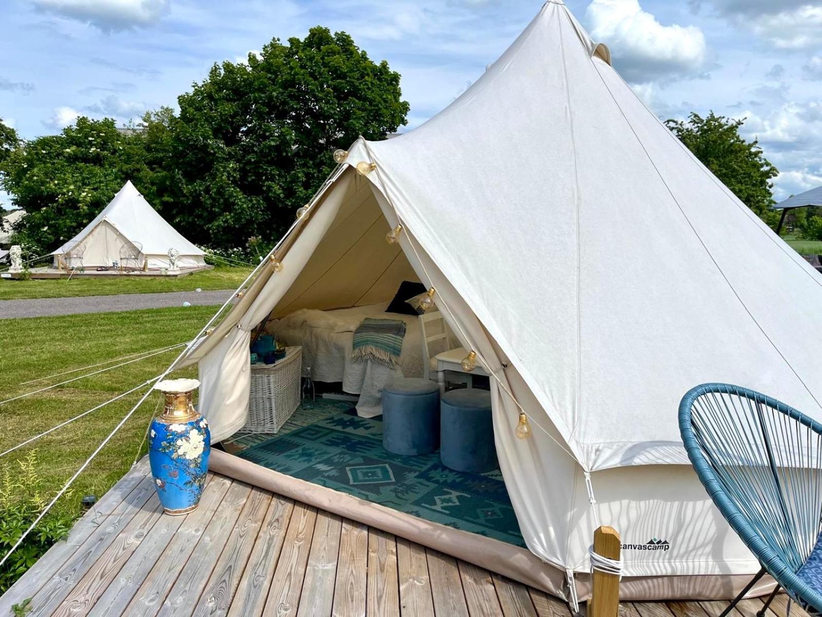 Soerby Glamping Hotel Klockrike Kültér fotó